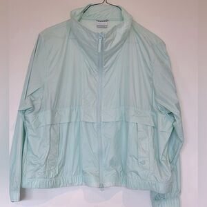 Columbia Wind Breaker Jacket *Mint/ Aqua* size 3X